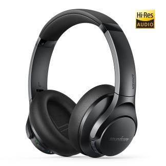Life Q20+ | ANC Headphones with Hi-Res Audio Black