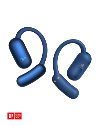 AeroFit 2 | Adjustable Open-Ear Wireless Earbuds Midnight Blue